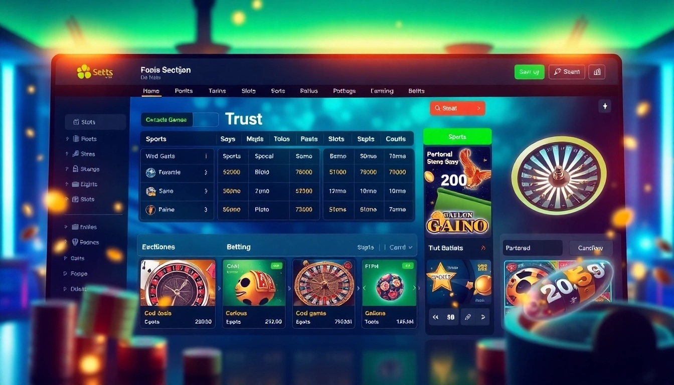 Explore the vibrant online betting interface of stimmgewitter.org, showcasing thrilling game options and promotions.