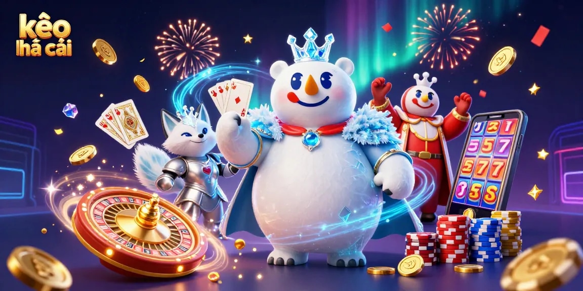 Win big with kèo nhà cái as the ice king polar bear rules the casino landscape!