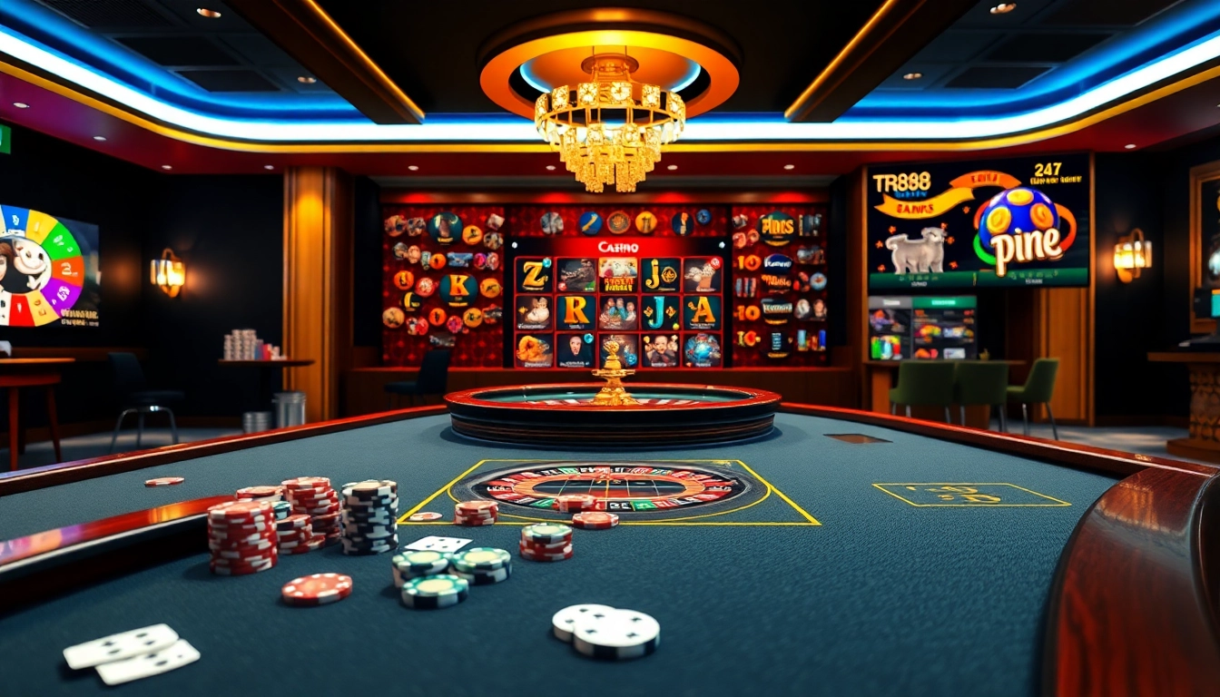 Experience thrilling gaming action at https://tr88.forum/ with vibrant casino visuals and engaging elements.