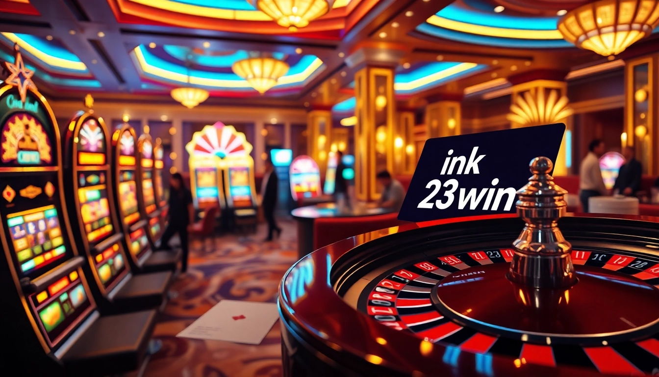 Place your bets at 23win with exhilarating online gameplay, featuring vibrant casino elements and rewarding prizes.