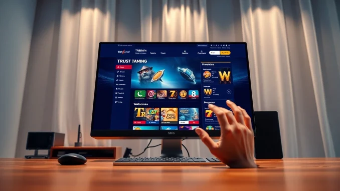 Explore the user-friendly interface of tk88win.live, showcasing exciting game options and promotions.