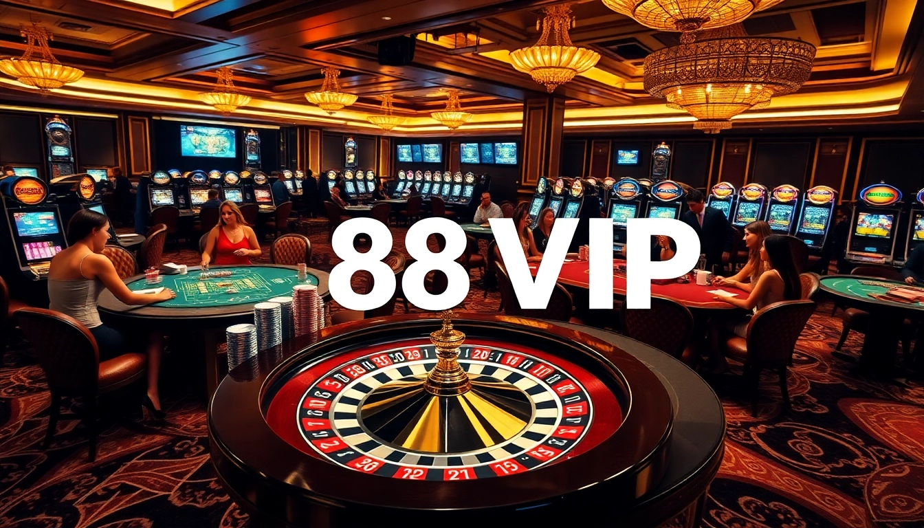 Experience the thrill of 68VIP with casino games and luxurious gambling environments.
