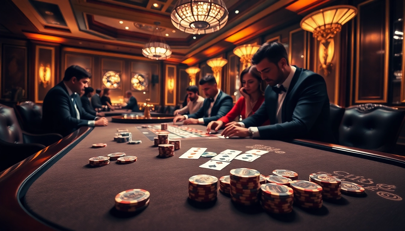 Experience high-stakes poker action at https://luongsontv5.com/ with luxurious casino visuals.