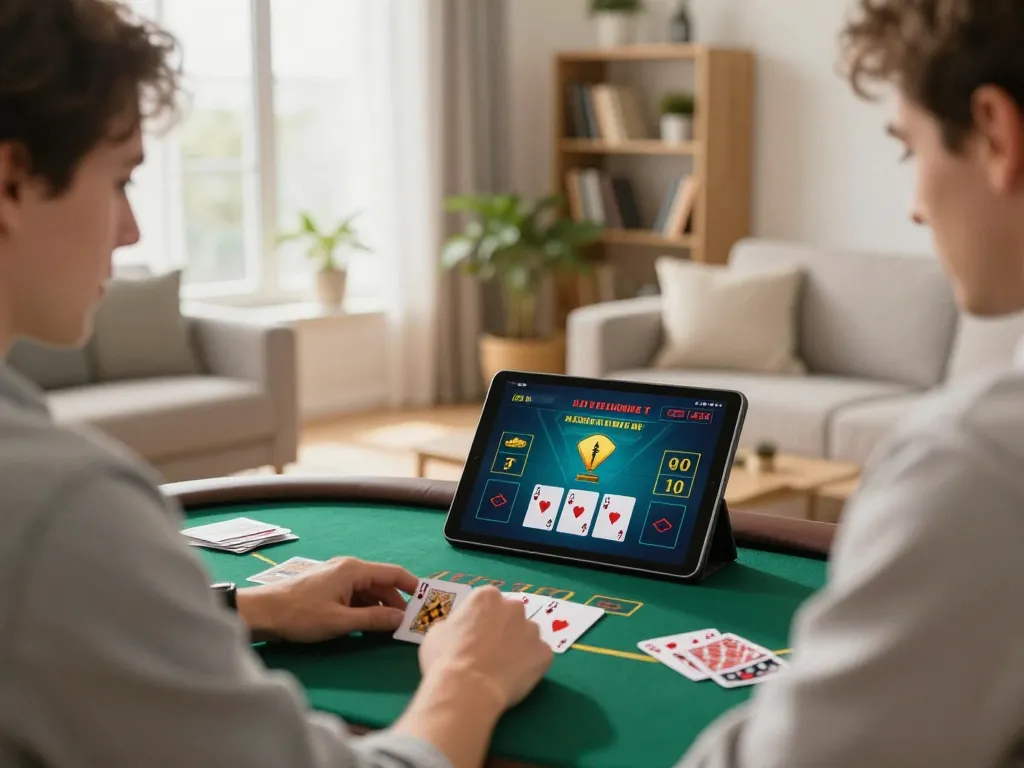 TG88 user places bets on live dealer blackjack during a cozy home gaming session.