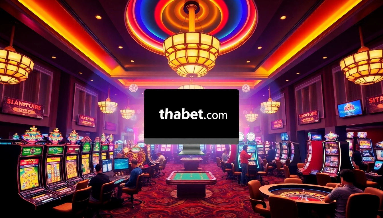 Experience luxury gambling at thabet.com with vibrant casino tables and rewarding games.