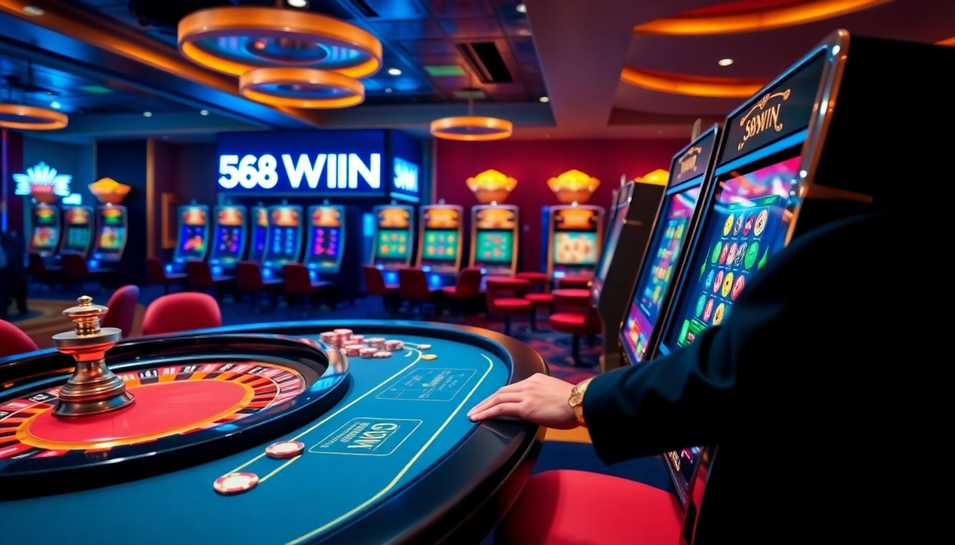 Experience excitement at 58WIN with vibrant casino games and a sophisticated atmosphere.
