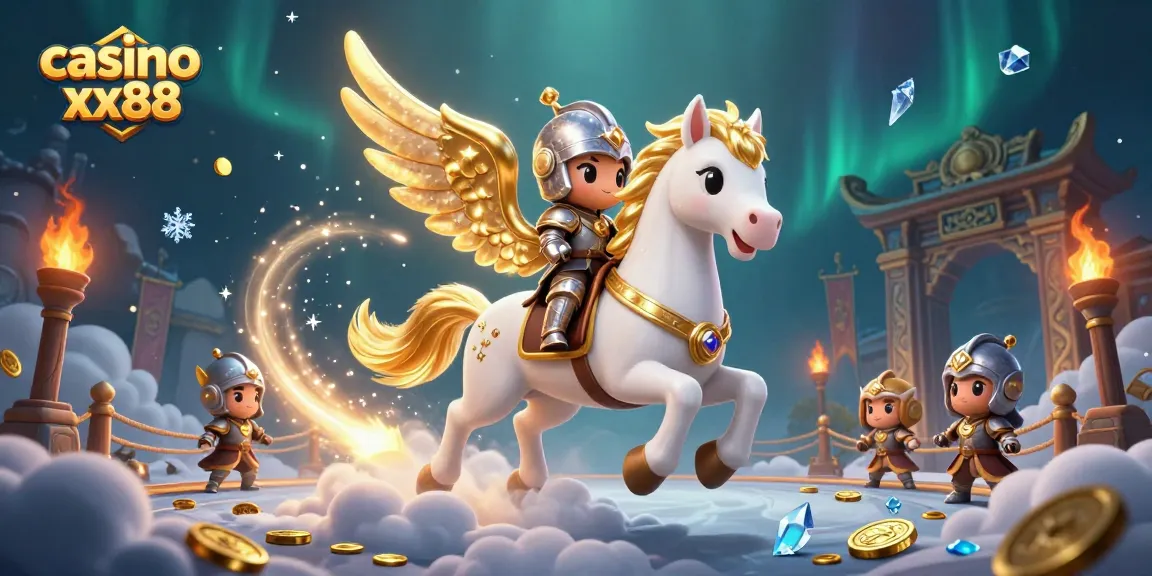 Experience the thrill of casino xx88 with this dynamic 3D illustration featuring exciting game elements and characters.