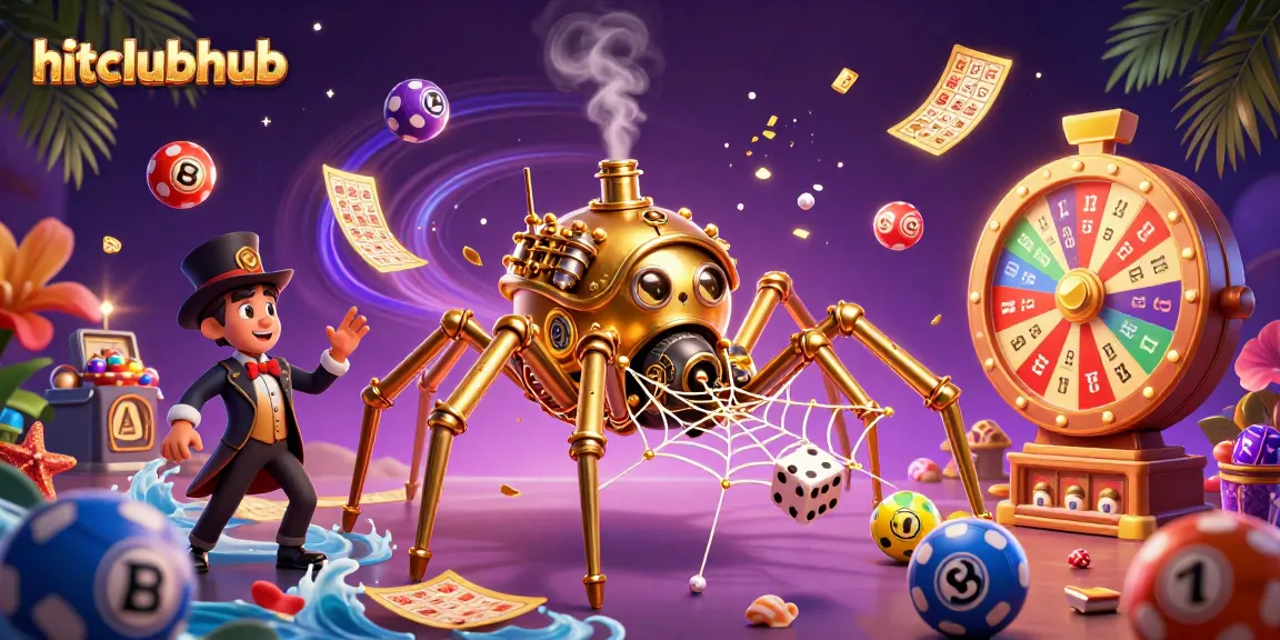 Engage with hitclubhub's exciting gaming experience amid vibrant graphics and dynamic lottery elements.