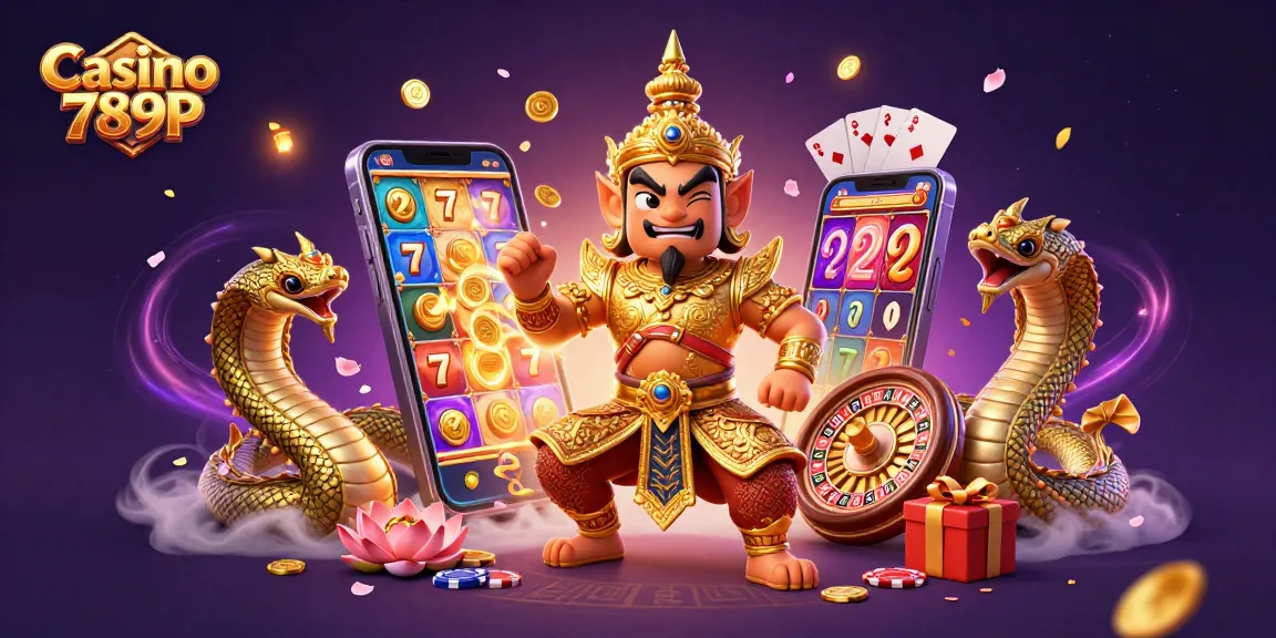 Spin and win at Casino 789P with epic slots and engaging gameplay, featuring vibrant characters.